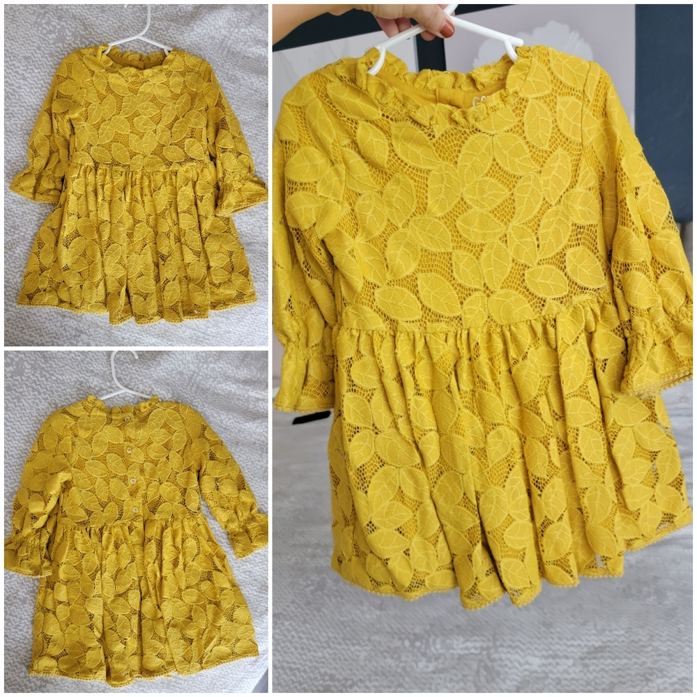 Mustard colored Tunic Blouse